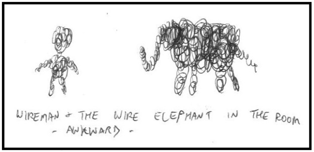wire elephant