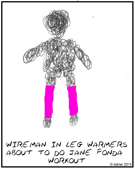 leg warmers-pink